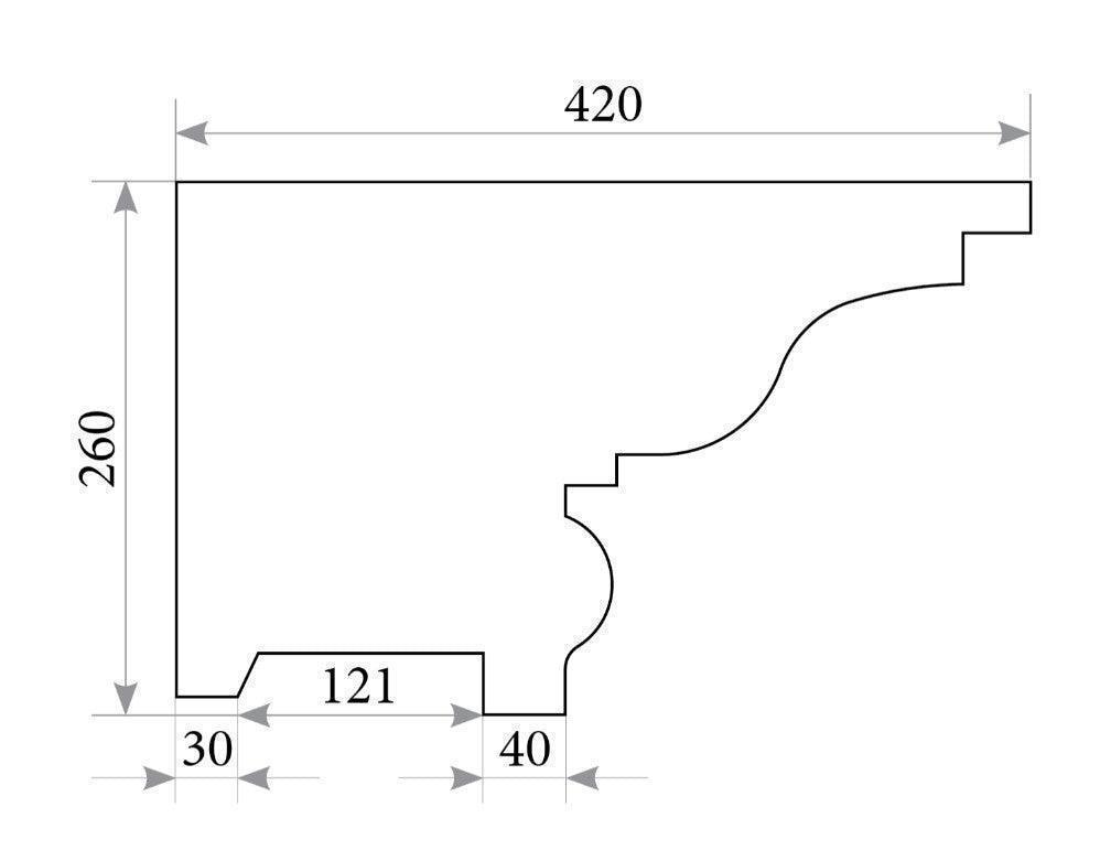 Карниз KR 112