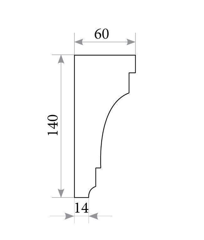 Карниз KR 134