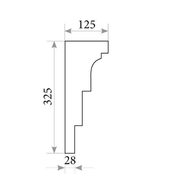 Карниз KR 142