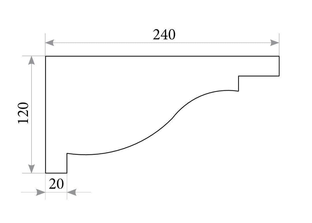 Карниз KR 148