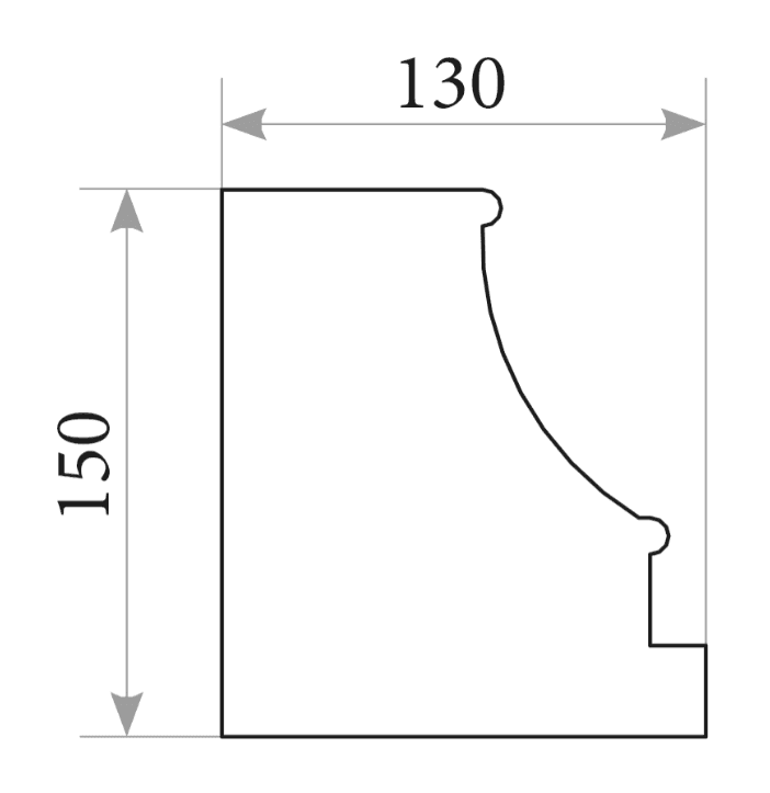 База пилястри PL 102b