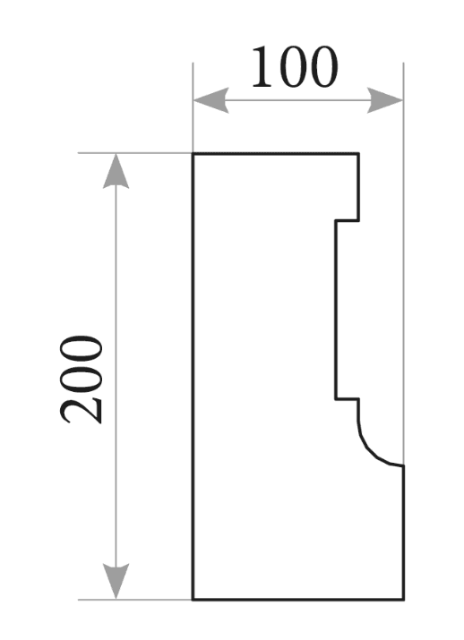 База пілястри PL 105b