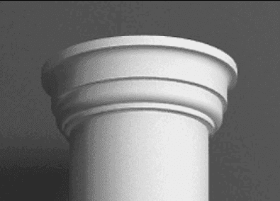 фасадний декор Капітель колони KL 102k (фасадний декор) - лео декор LEO - DECOR