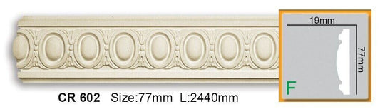 Молдинг поліуретановий з орнаментом Gaudi Decor CR 602 Flexi