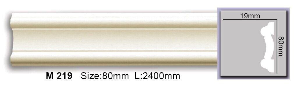 Молдинг гладкий поліуретановий Harmony M 219 Flexi