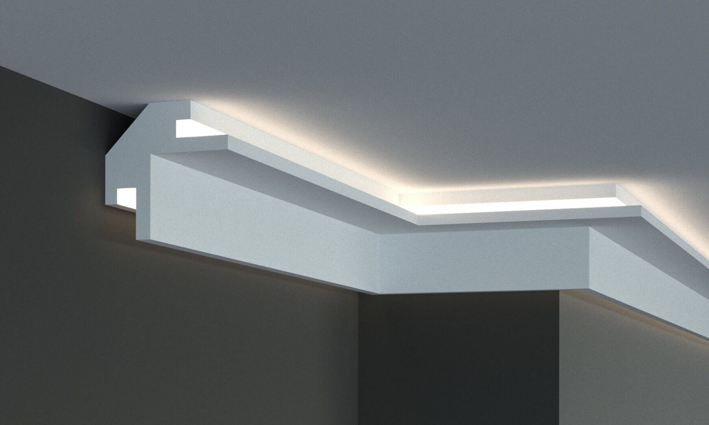 Карниз для LED освітлення серія D Tesori KD 203