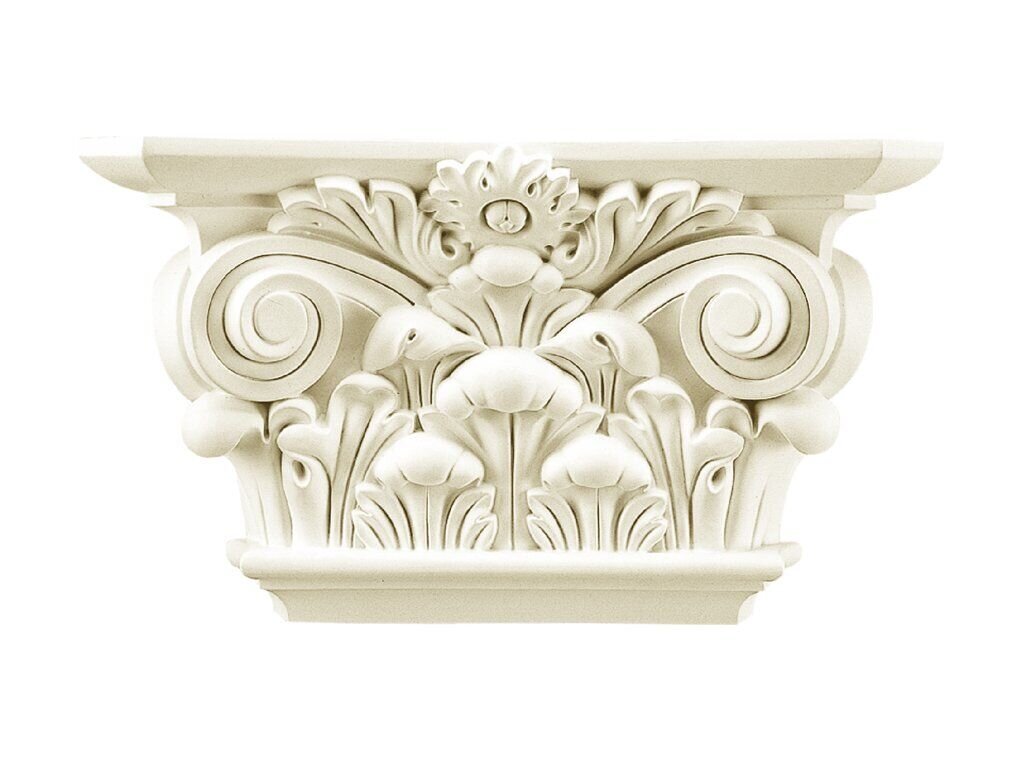 Пілястр поліуретановий капітель Gaudi Decor PL 560