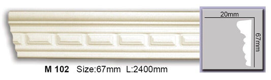 Молдинг з орнаментом поліуретановий Harmony M 102 Flexi