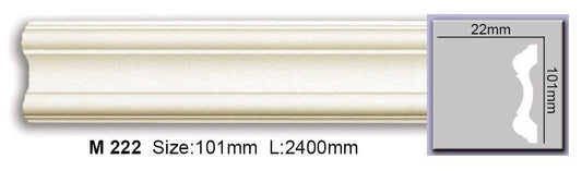 Молдинг гладкий поліуретановий Harmony M 222 Flexi
