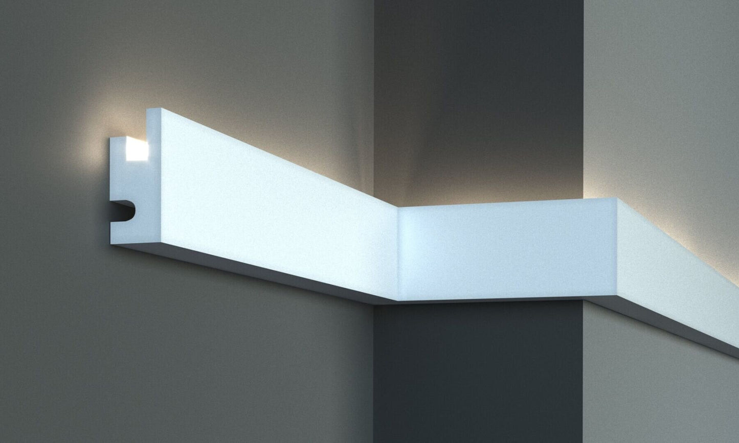 Карниз для LED освітлення серія D Tesori KD 301