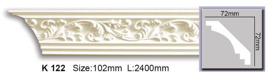 Карниз з орнаментом поліуретановий Harmony K 122 Flexi