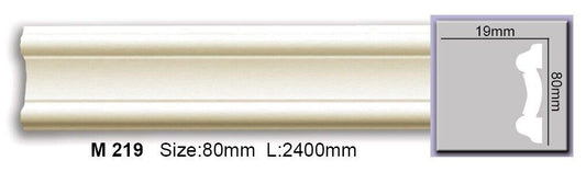 Молдинг гладкий поліуретановий Harmony M 219