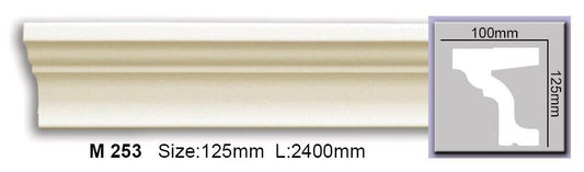 Молдинг гладкий поліуретановий Harmony M 253 Flexi