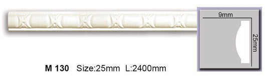 Молдинг з орнаментом поліуретановий Harmony M 130 Flexi