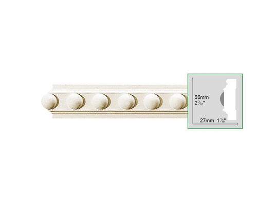 Молдинг поліуретановий з орнаментом Gaudi Decor CR 171