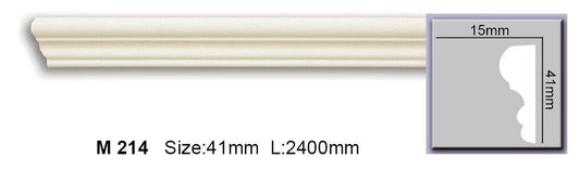 Молдинг гладкий поліуретановий Harmony M 214