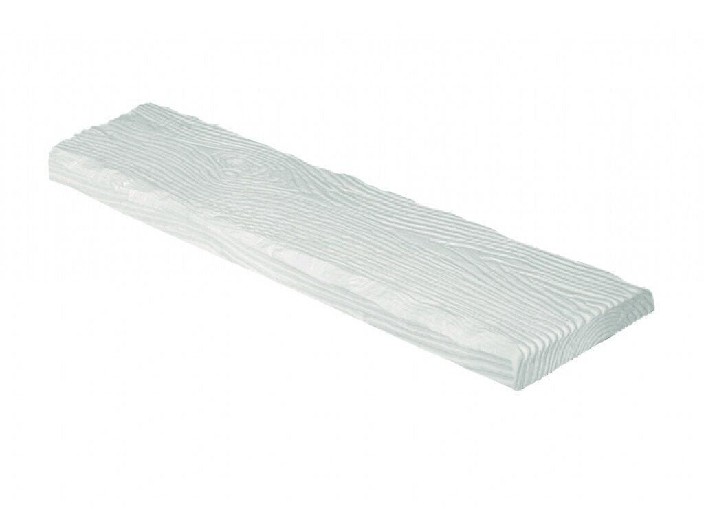 Панель поліуретанова DECOWOOD рустік ET 305 (3м) classic біла 19х3,5