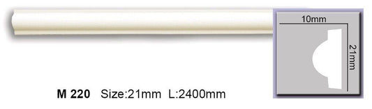 Молдинг гладкий поліуретановий Harmony M 220