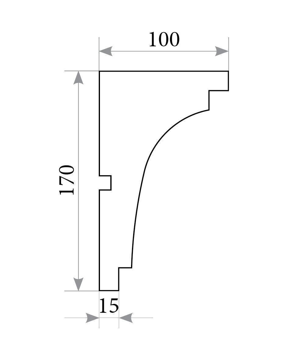 Карниз KR 101