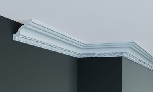 Карниз поліуретановий з орнаментом Gaudi Decor C 1085 Flexi