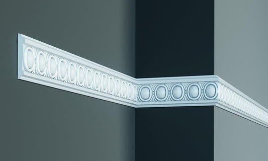 Молдинг поліуретановий з орнаментом Gaudi Decor CR 602