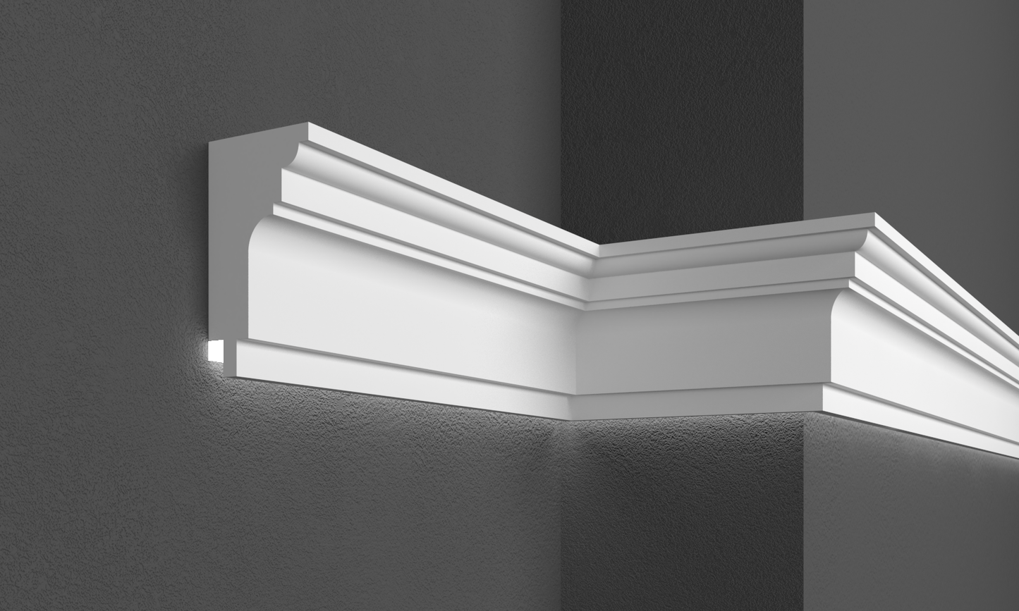 Карниз фасадний Prestige Decor KC 304 led
