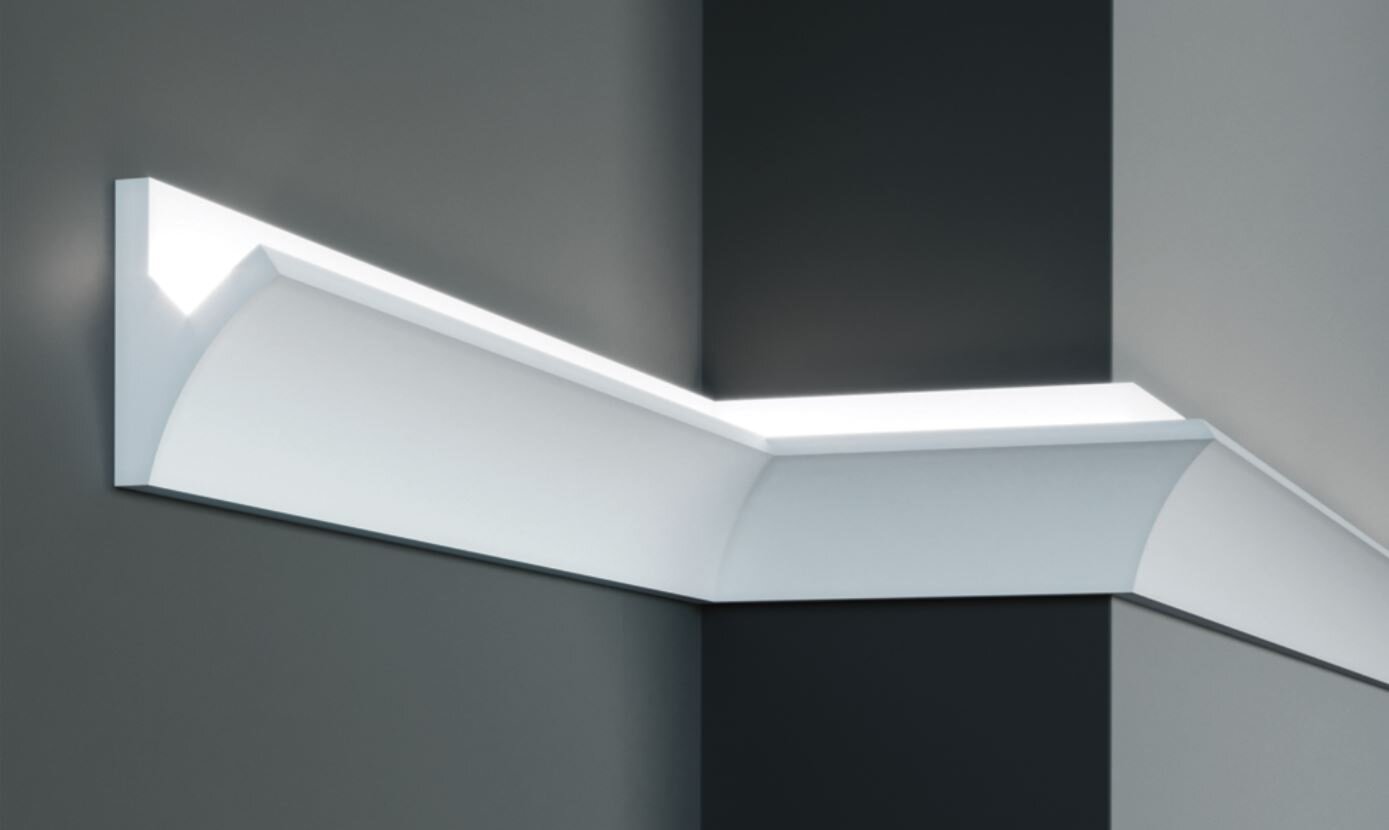 Карниз для LED освітлення серія D Tesori KD 407