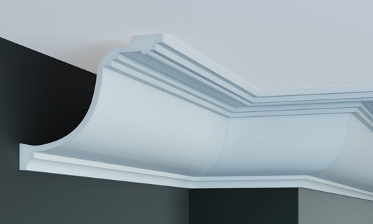 Карниз поліуретановий гладкий Gaudi Decor P 2024