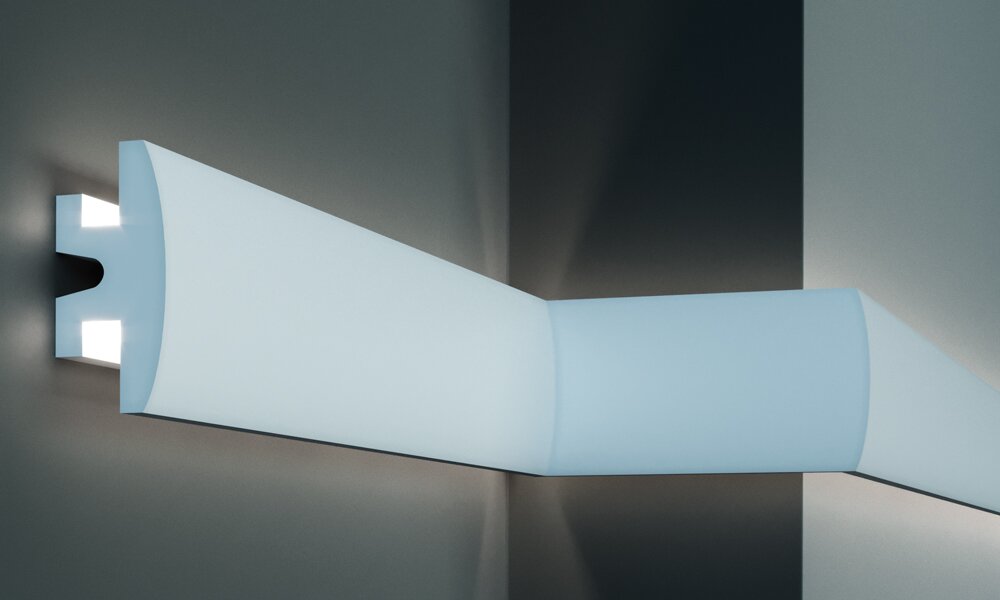 Карниз для LED освітлення серія D Tesori KD 306