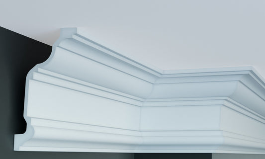 Карниз поліуретановий гладкий Gaudi Decor P 132