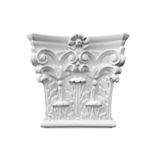 Пілястр поліуретановий капітель Gaudi Decor PL 551N