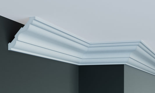 Карниз поліуретановий гладкий Gaudi Decor P 2008 Flexi