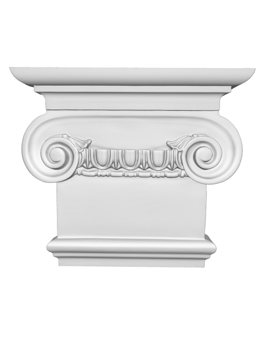 Пілястр поліуретановий капітель Gaudi Decor PL 558R