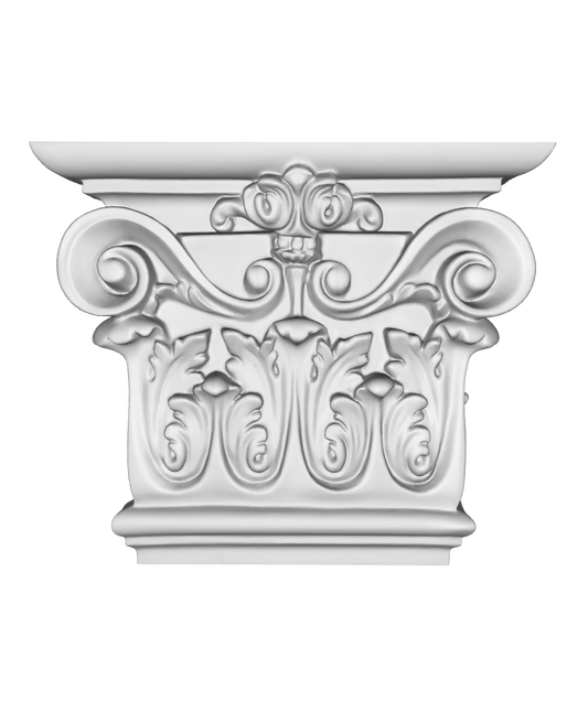 Пілястр поліуретановий капітель Gaudi Decor PL 559R