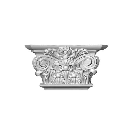 Пілястр поліуретановий капітель Gaudi Decor PL 561