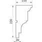 Карниз KR 107