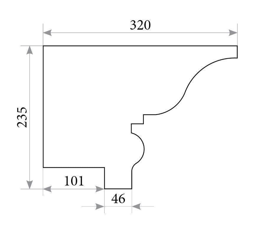 Карниз KR 111