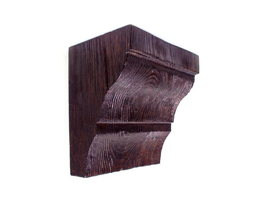 Консоль балки поліуретанова DECOWOOD модерн ED 035 classic дуб темний 19х13