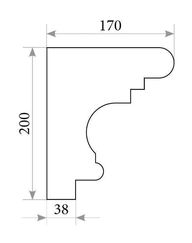 Карниз KR 114