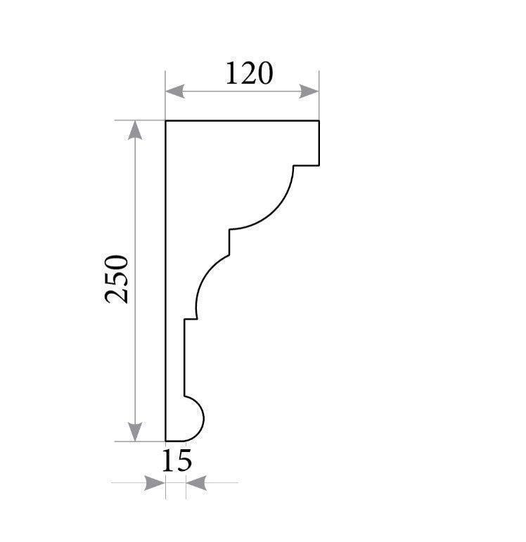 Карниз KR 127