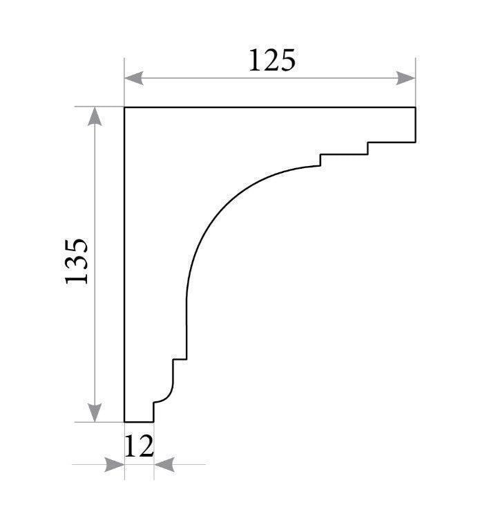 Карниз KR 136