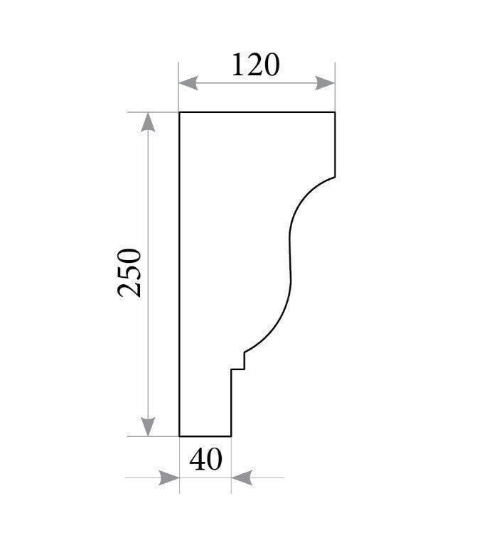 Карниз KR 144