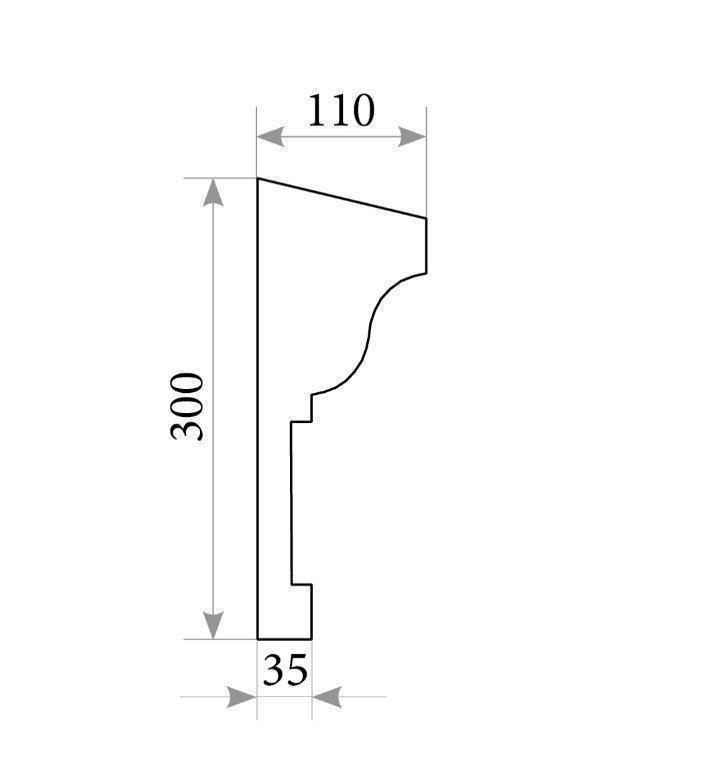 Карниз KR 147