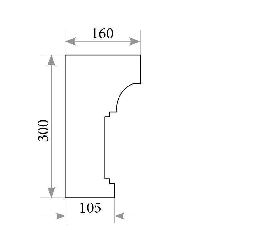 Карниз KR 149