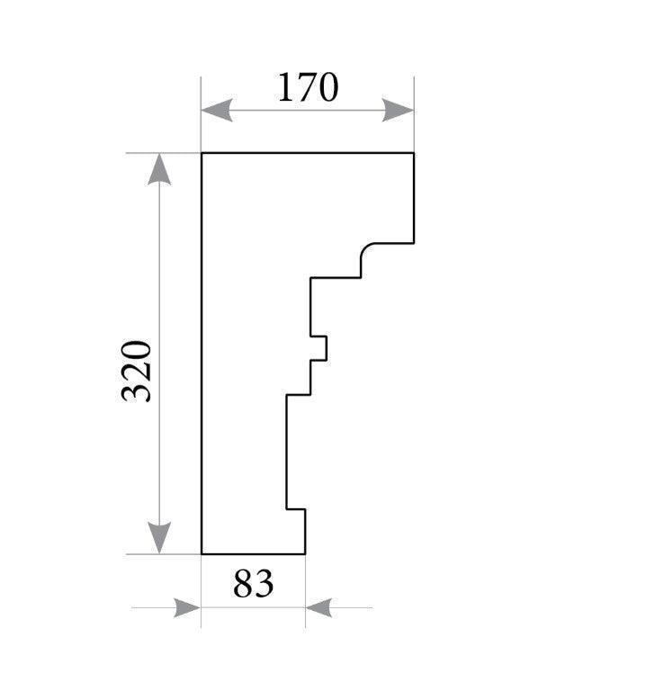 Карниз KR 151