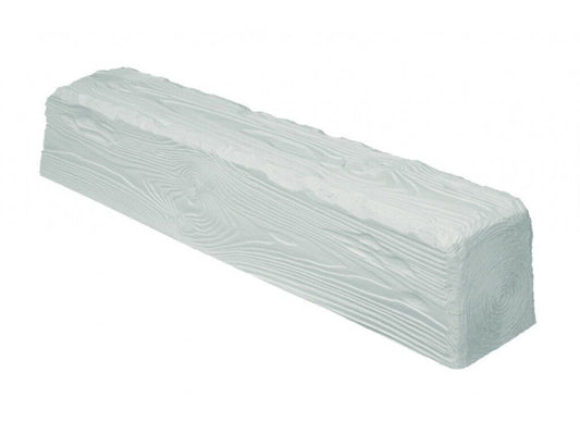 Балка поліуретанова DECOWOOD рустік EQ 006 (4м) classic біла 12х12