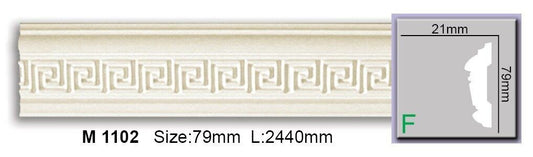 Молдинг з орнаментом поліуретановий Harmony M 1102
