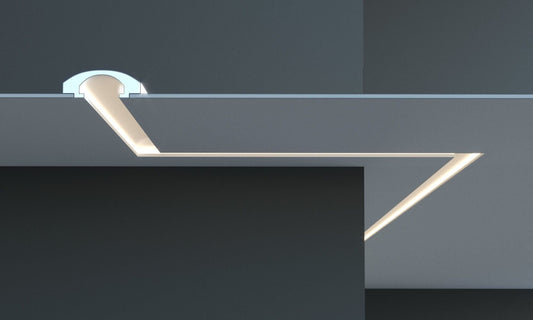Карниз для LED освітлення серія D Tesori KD 112