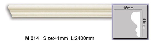 Молдинг гладкий поліуретановий Harmony M 214 Flexi