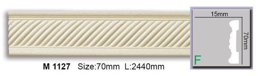 Молдинг з орнаментом поліуретановий Harmony M 1127 (1.20м) Flexi